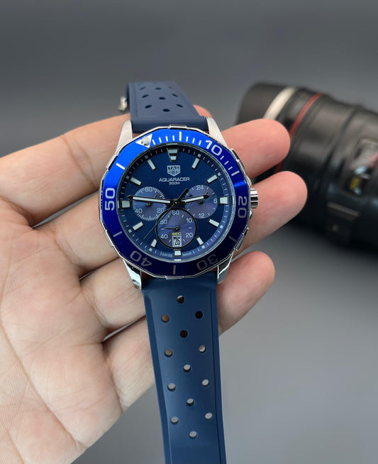 Ta.g heu.er Aquaracer Chrono with Rotating Bezel
Quartz