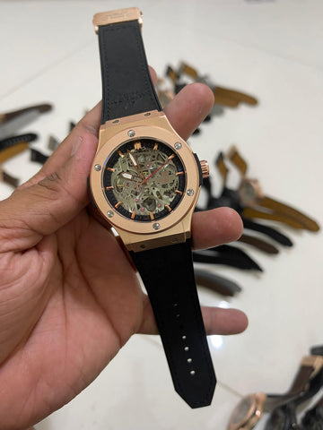 HUB.LOT Classic Fusion OPEN HEART Automatic