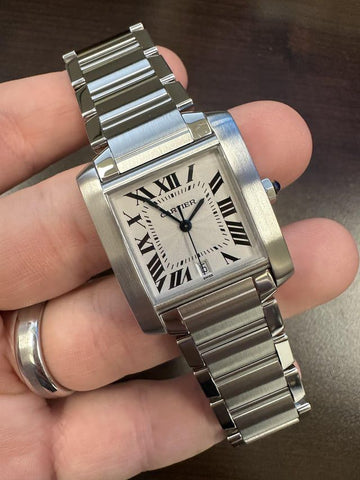 Car.tier Tank Francaise quartz
