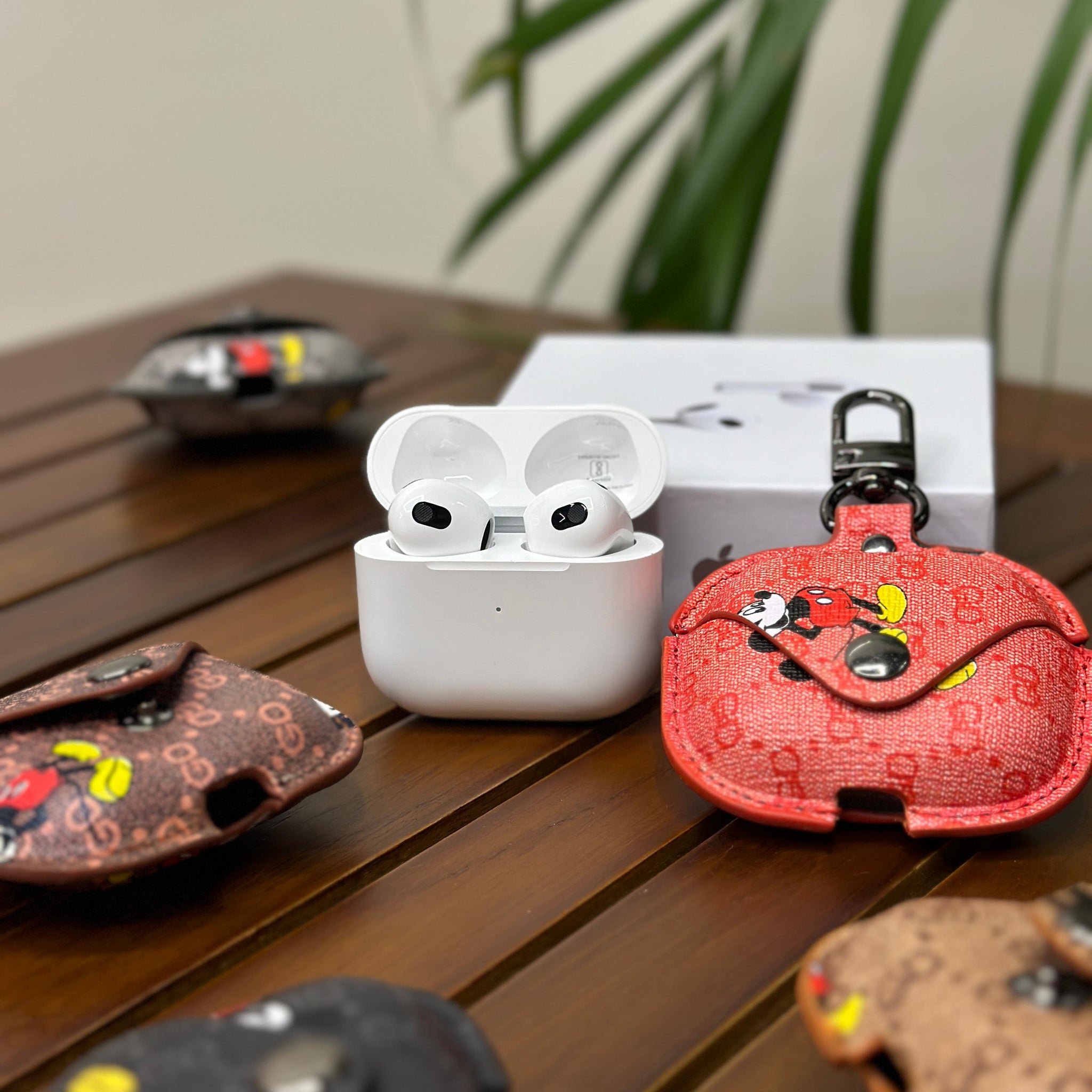 Air_pods 3 with  leather case