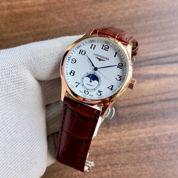 Longines Master L2.673.4.78.6 Moon Phase quartz